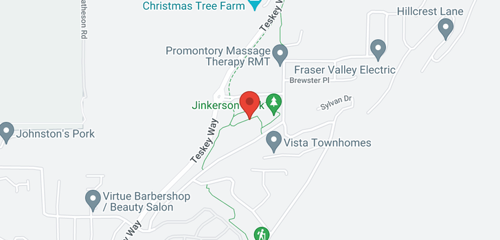 map of 5855 JINKERSON ROAD